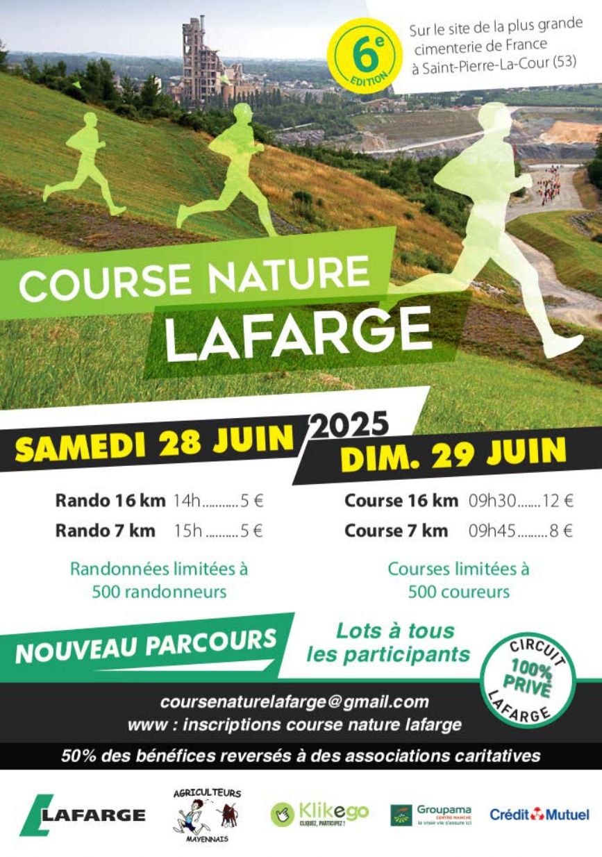 Course nature Lafarge