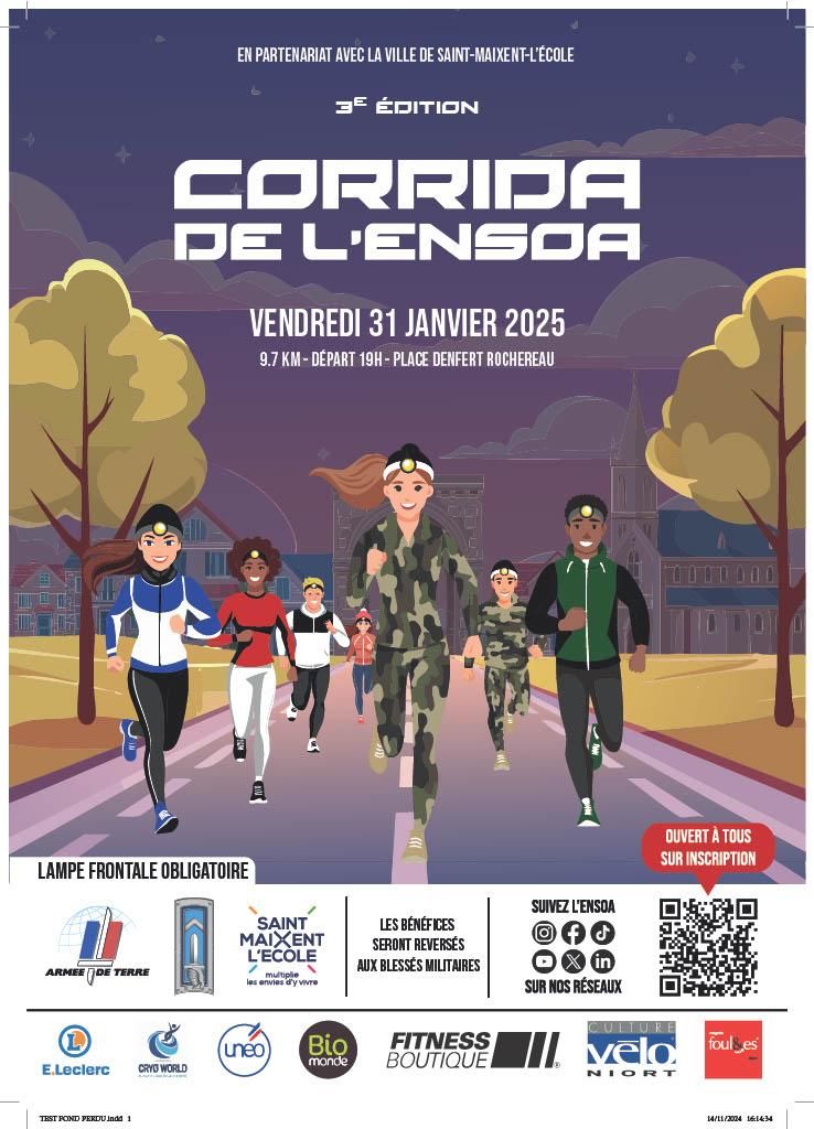 La corrida de l'Ensoa 2025