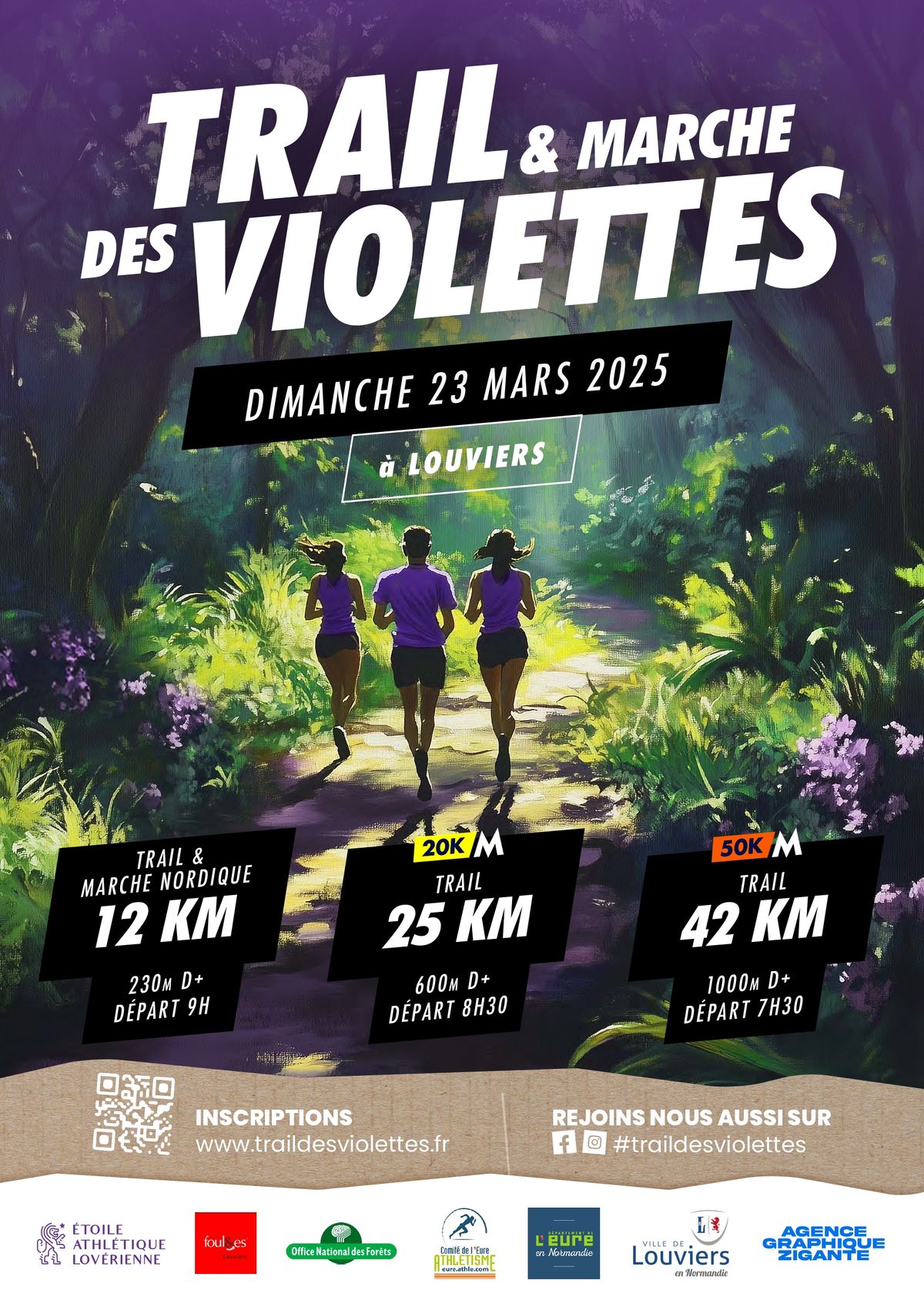 Trail et Marche des Violettes